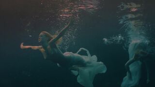 Underwater Nude Scene. Monika Mikolajczak topless - Uncertainty (2024)
