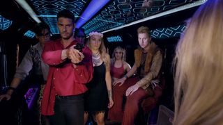 Sadie Katz nude - Party Bus to Hell (2017)