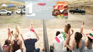 Sexiest Girls of Fast food Commercials - Charlotte McKinney Kate Upton Emily Rat.