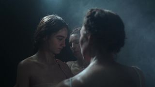 Denise Gough, Raffey Cassidy naked - The Other Lamb (2019)