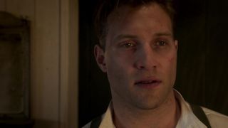 Lily James naked- The Exception (2017)