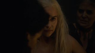 Emilia Clarke topless - Game_of_Thrones (2016) (Season 6, Episode 3)