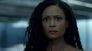 Angela Sarafyan sexy hot - Westworld (2016)