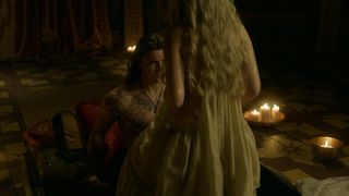 Alicia Agneson - Vikings s06e10 (2020) Naked actress in a TV movie scene