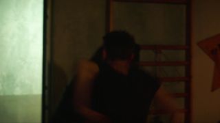 Ana de Armas, Gaia Weiss - Overdrive (2017) Naked actress in a sexy video