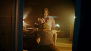 Bo Maerten, Maartje van de Wetering - Ron Goossens, Low Budget Stuntman (2017) Naked actress in a movie scene