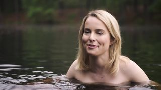 Bridgit Mendler - Father of the Year (2018) Naked TV movie scene