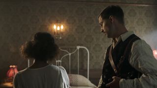 Chasten Harmon - Damnation s01e03 (2017) Nude TV movie scene