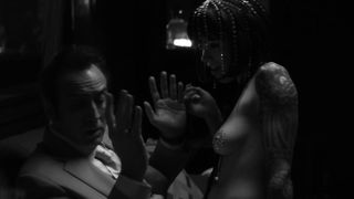 Chelsea Mee topless ⭐ Dog Eat Dog (2016) Naked actress in a TV movie scene