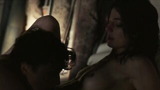 Esther Garrel - Call Me by Your Name (2017) Naked actress in a TV movie scene