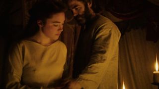 Florence Pugh - Outlaw King (2018) Naked actress in a sexy video