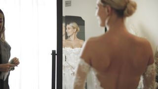 Hailey Baldwin - Wedding Dress Fitting (2019) Naked sexy video