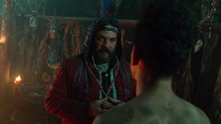 Hannah Tasker-Poland - Ash vs Evil Dead s03e05 (2018) Naked actress in a movie scene