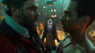 Hannah Tasker-Poland - Ash vs Evil Dead s03e05 (2018) Naked actress in a movie scene