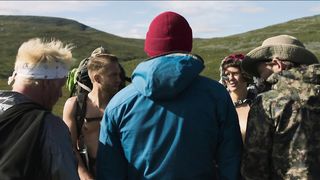 Heidi Linden - Napapiirin Sankarit 3 (2017) Naked actress in a movie scene