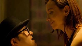 Ines De Tavira, Gloria Toba, Tato Alexander - El Alien y yo (2016) Nude "topless" scene