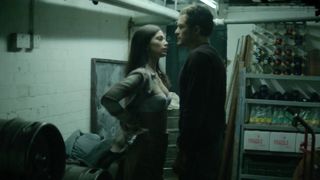 Janet Montgomery - Romans (2017) Naked actress in a movie scene