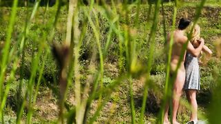 Julia Dietze - 5 Frauen (2016) Naked actress in a TV movie scene