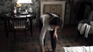 Katherine Waterston - The Third Day s01e02 (2020) Naked actress in a TV movie scene