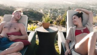 Kendall Chappell - Departure (2020) Naked actress in a TV movie scene