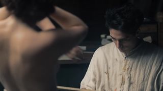 Maresi Riegner - Egon Schiele Tod und Madchen (2016) Naked actress in a movie scene