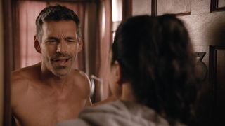 Rachel Bilson - Take Two (2018) s1e13 Naked actress in a TV movie scene