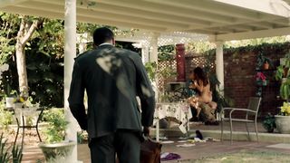 Rachel Brann - The Debt Collector (2018) Naked actress in a movie scene