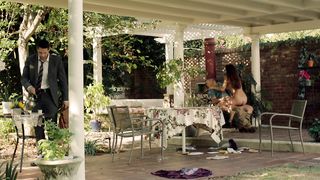 Rachel Brann - The Debt Collector (2018) Naked actress in a movie scene