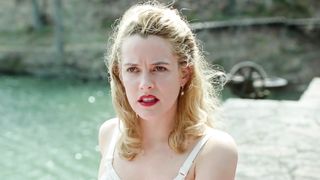 Riley Keough - The Devil All the Time (2020) Naked TV movie scene