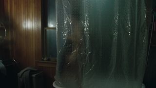 Riley Keough - The Lodge (2019) Naked actress in a TV movie scene