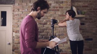 Savannah Welch - The Golden Rut (2016) Naked actress in a TV movie scene