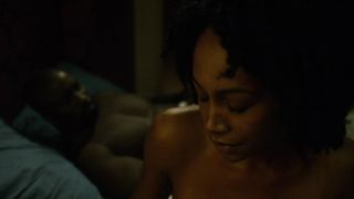 Simone Missick - Luke Cage s01e01 (2016) Naked actress in a adult movie scene