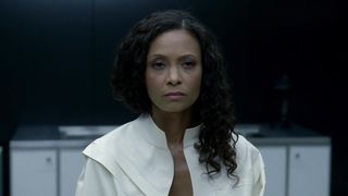 Thandie Newton - Westworld s01e07 (2016) Naked actress in a sexy video