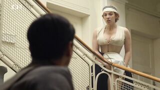 Vica Kerekes - Cetnici z Luhacovic s01e01-02 (2017) Naked actress in a movie scene