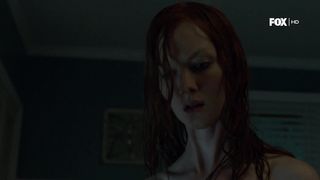 Wrenn Schmidt - Outcast s01e09 (2016) Naked actress in a sexy video