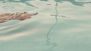 Zoe Saldana - Nina (2016) Naked actress in a TV movie scene