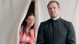 Zsuzsanna Ripli - A mi kis falunk s04e01 (2020) Naked actress in a movie scene