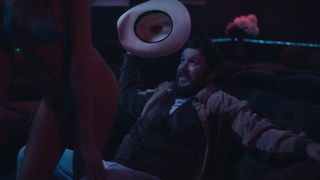 Alia Shawkat, Penelope Costopoulos - Blaze (2018) Nude of staging scene