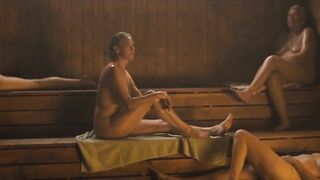 Birthe Neumann, Marianne Hogsbro - Happy Ending (2018) Hot of staging scene