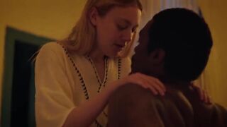 Dakota Fanning - Sweetness in the Belly (2019) Sexy of staging scene