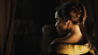 Emilia Clarke - Voice from the Stone (2017) Naked movie scene