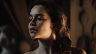 Emilia Clarke - Voice from the Stone (2017) Naked movie scene