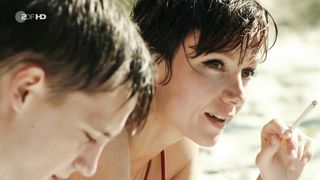 Julia Koschitz - Schweigeminute (2016) Naked movie scenes