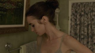 Lily Collins, Carrie Preston - To the Bone (2017) Sexy movie scene