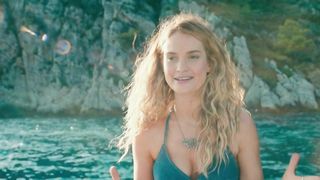 Lily James - Mamma Mia! Here We Go Again (2018) Nude film scene