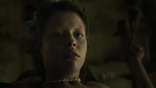 Mia Goth, Annette Lober - A Cure for Wellness (2016) Nude movie video
