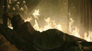 Mia Goth, Annette Lober - A Cure for Wellness (2016) Nude movie video