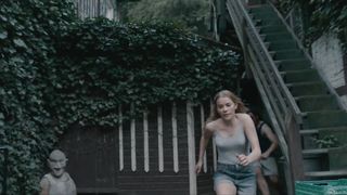 Milena Tscharntke, Matilda Merkel - Raus (2018) Hot movie scene