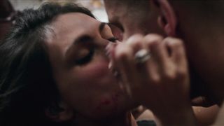 Morena Baccarin hot sex scene in Deadpool (2016)