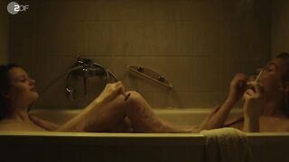 Alli Neumann, Jana McKinnon - WACH (2018) Censorship scene